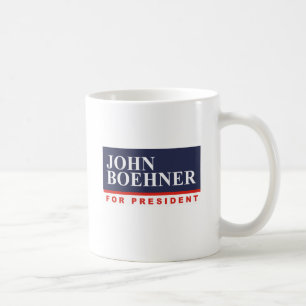 Taza De Café JUAN BOEHNER PARA el PRESIDENTE (bandera)