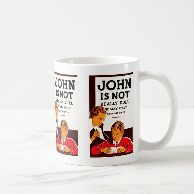 Taza De Café Juan no es realmente embotado (Derecha)