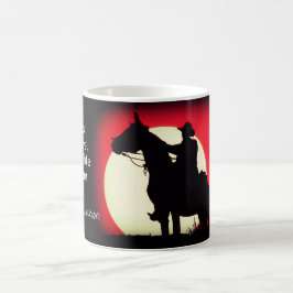 Taza De Café Jubilación de Cowboy Sunset