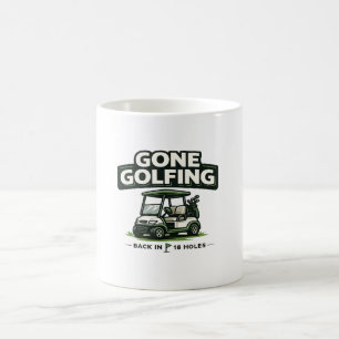 Taza De Café Jubilación de Golf Se Fue a Jugar Golf