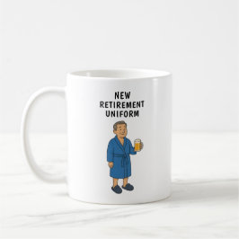 Taza De Café Jubilación del Hombre Divertido