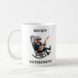 Taza De Café Jubilación del Hombre Divertido