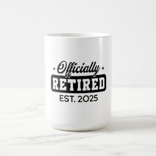 Taza De Café Jubilación divertida de la antigüedad 2025
