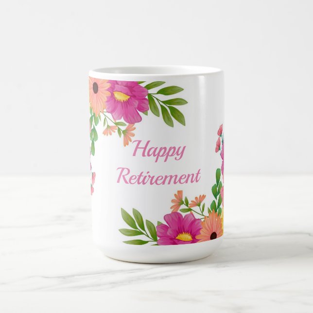 Taza De Café Jubilación feliz (Centro)