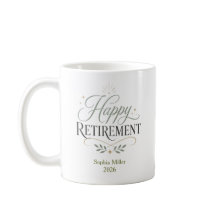 Jubilación Feliz Nombre Personalizado