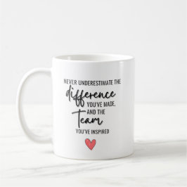 Taza De Café Jubilación Personalizada de Compañero de Trabajo