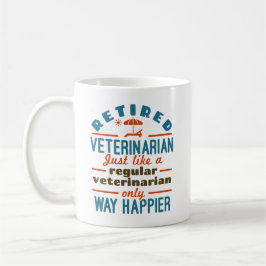 Taza De Café Jubilación Veterinaria Jubilados