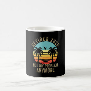 Taza De Café Jubilado 2025 Regalos Divertidos de Humor de Jubil