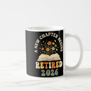 Taza De Café Jubilado 2026 un nuevo capítulo comienza floral