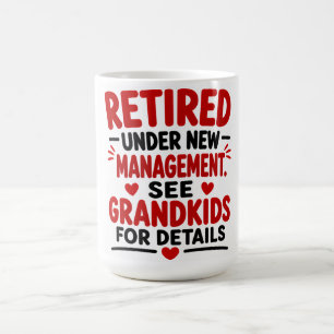 Taza De Café Jubilado Bajo nueva administración Ver a los nieto