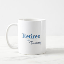 Taza De Café Jubilado en el entrenamiento