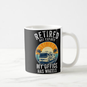 Taza De Café Jubilado No Exred Rv Camper Furgoneta Divertida Vi