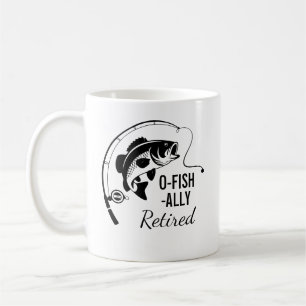 Taza De Café Jubilado O-Pescialmente Divertido Regalo de Jubila