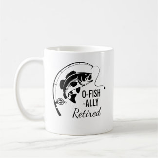 Taza De Café Jubilado O-Pescialmente Divertido Regalo de Jubila