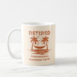 Taza De Café Jubilado Profesional Hammock Tester Funny Retirado