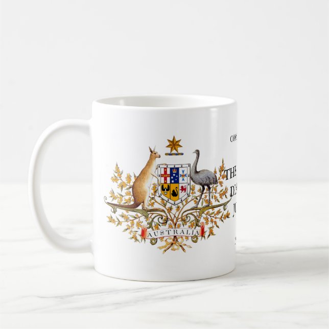 Taza De Café Jubileo de diamante Australia (Izquierda)