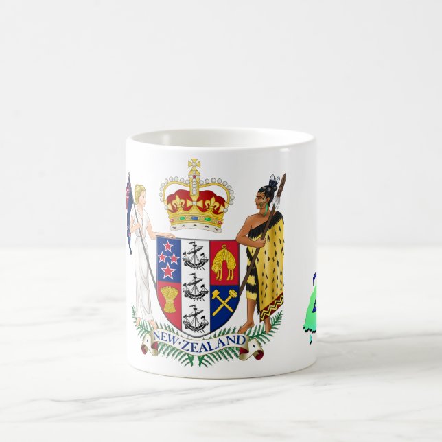 Taza De Café Jubileo de diamante Nueva Zelanda (Centro)