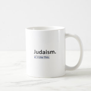 Taza De Café Judaísmo... Me Gusta Esto