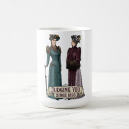 Taza De Café Judging You Since 1895 - Funny History Buff Gift