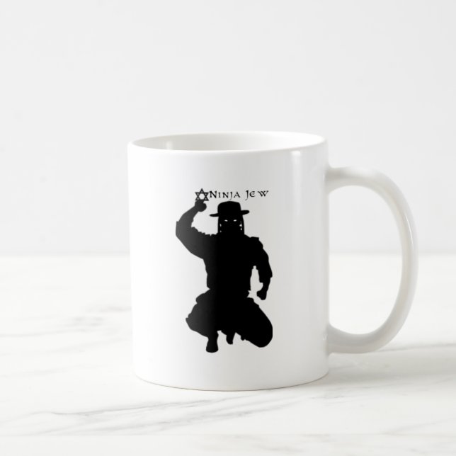 Taza De Café Judío de Ninja (Derecha)