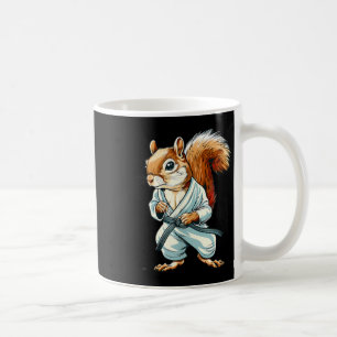 Taza De Café Judo Ardilla MMA Taekwondo Artes Marciales Jiu-Jit