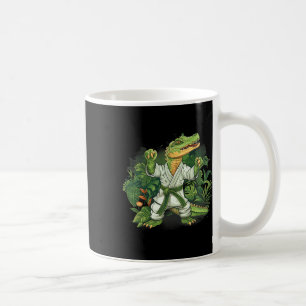 Taza De Café Judo Crocodile Naturaleza Kickboxing Taekwondo Art