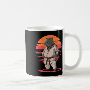 Taza De Café Judo Hippo Naturaleza Kickboxing Taekwondo Artes M