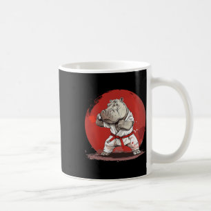 Taza De Café Judo Hippo Nature Kickboxing Taekwondo Arte Marcia
