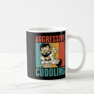 Taza De Café Judo Karate Jiu Jitsu MMA BJJ Acurrucamiento Agres