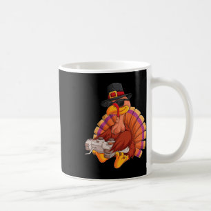 Taza De Café Juego Acción de Gracias Jugador de Turquía Niños J