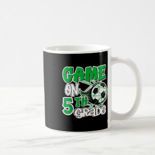 Taza De Café Juego activado Fútbol de 5º grado Quinto grado De