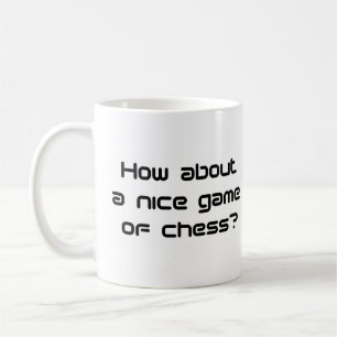 Taza De Café juego de ajedrez