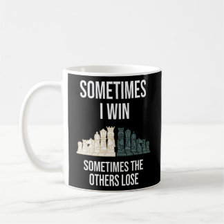 Taza De Café Juego De Ajedrez Que Dice Con Piezas De Ajedrez Pa