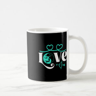 Taza De Café Juego de Badminton Shuttle Yin-yang-love Badmin