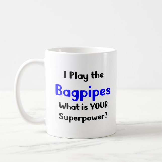 Taza De Café juego de bagpiras (Izquierda)