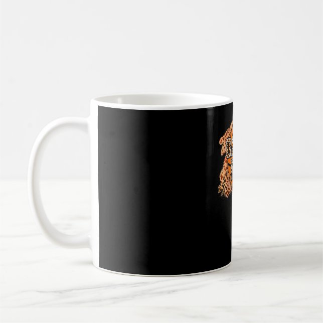 Taza De Café Juego de baloncesto Bleached Leopard Day Vibes Bas (Izquierda)