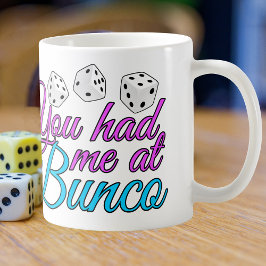 Taza De Café Juego de Bunco lindo