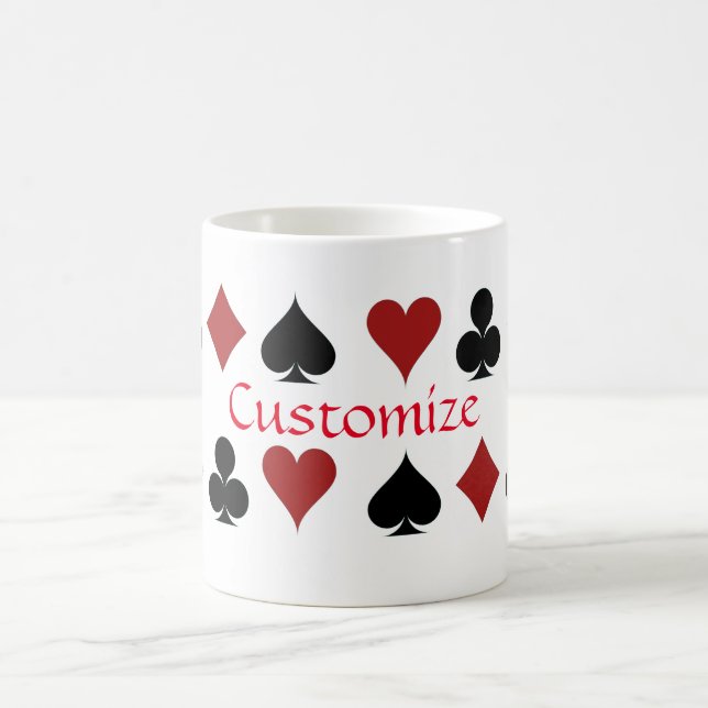 Taza De Café Juego de cartas con Thunder_Cove (Centro)