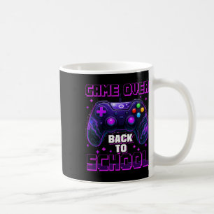 Taza De Café Juego De Control De Vuelta A La Escuela Primer Día