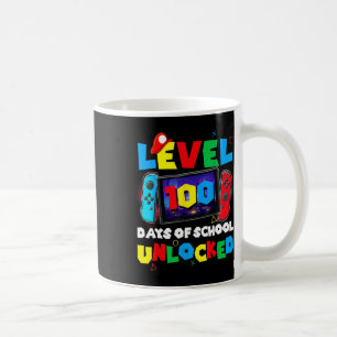 Taza De Café Juego De Control Regalos Nivel 100 Días De Escuela
