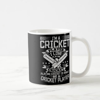 Taza De Café Juego de Cricket - Jugar Cricket es Inteligente Se