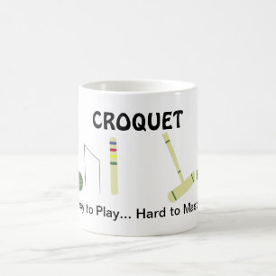 Taza De Café Juego de Croquet con dicho