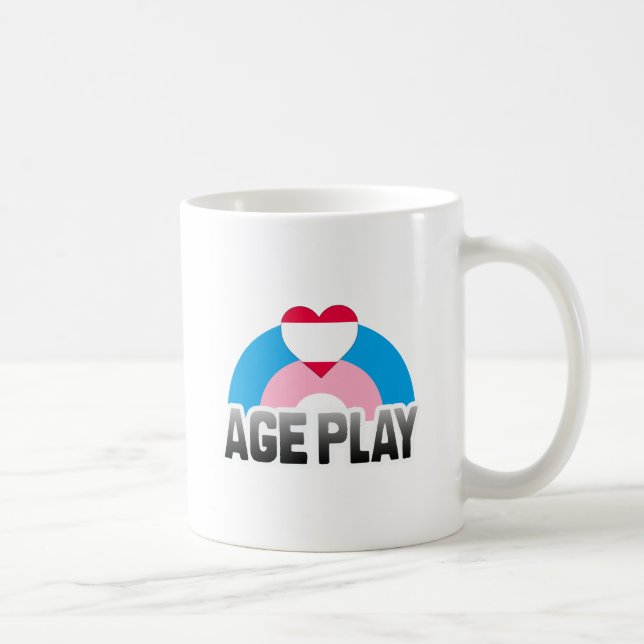 TAZA DE CAFÉ JUEGO DE EDAD ARCOÍRIS (Derecha)