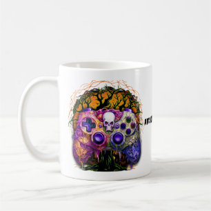 Taza De Café Juego de Halloween, detestable controlador