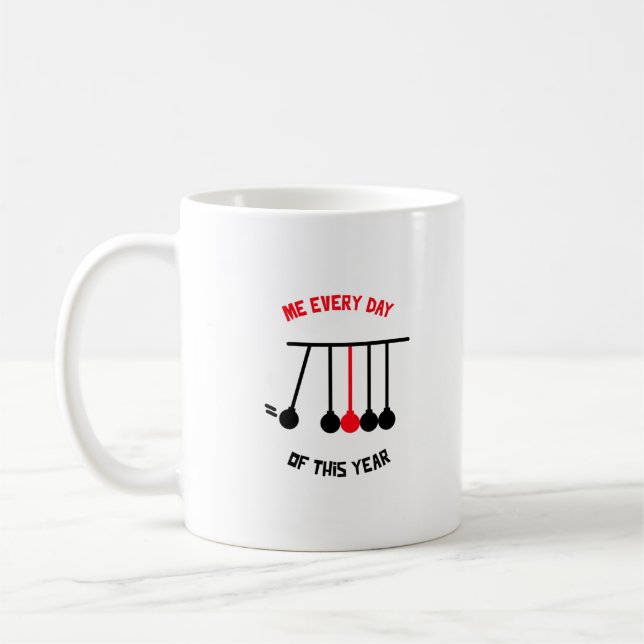 Taza De Café juego de pelota de péndulo (Izquierda)