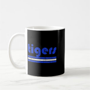 Taza De Café Juego de práctica de espíritu escolar retro de por