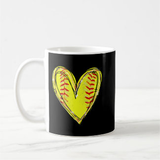 Taza De Café Juego de Softball Heart Juego de Softball Day Appa