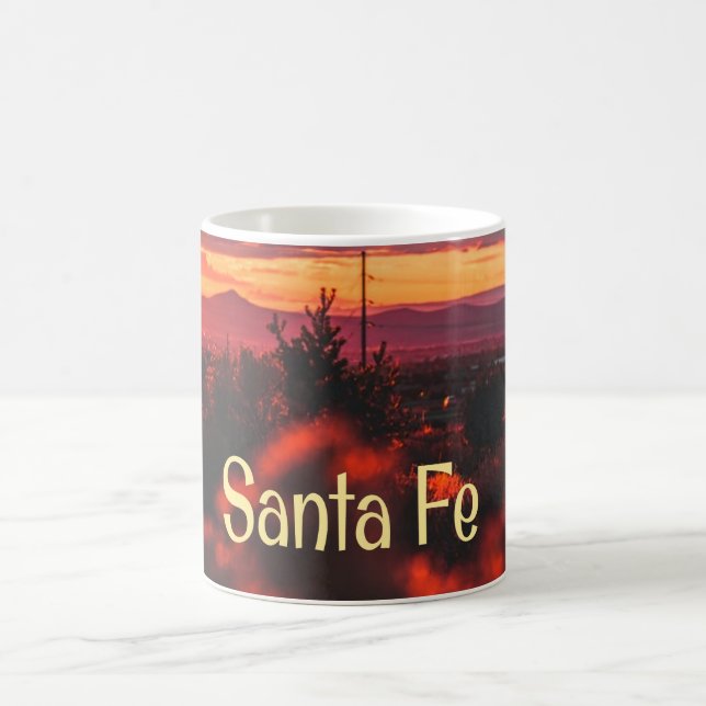 Taza De Café Juego de Sol Santa Fe Nuevo México (Centro)