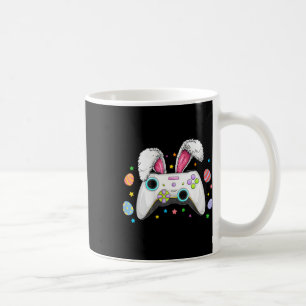Taza De Café Juego de video Bunny Eggs Costume Día de Pascua Ni