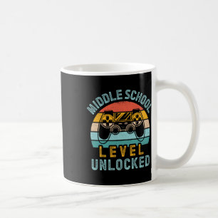 Taza De Café Juego De Video Desbloqueado De Nivel Medio De La E